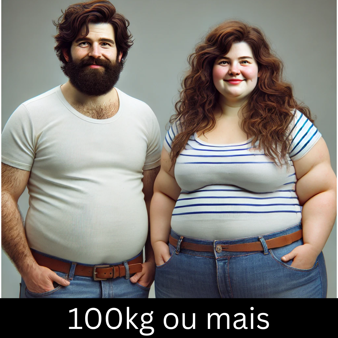 100kg ou mais
