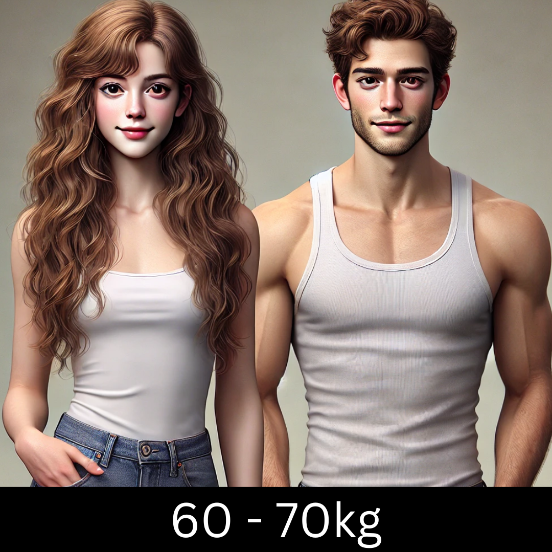 60 a 70kg