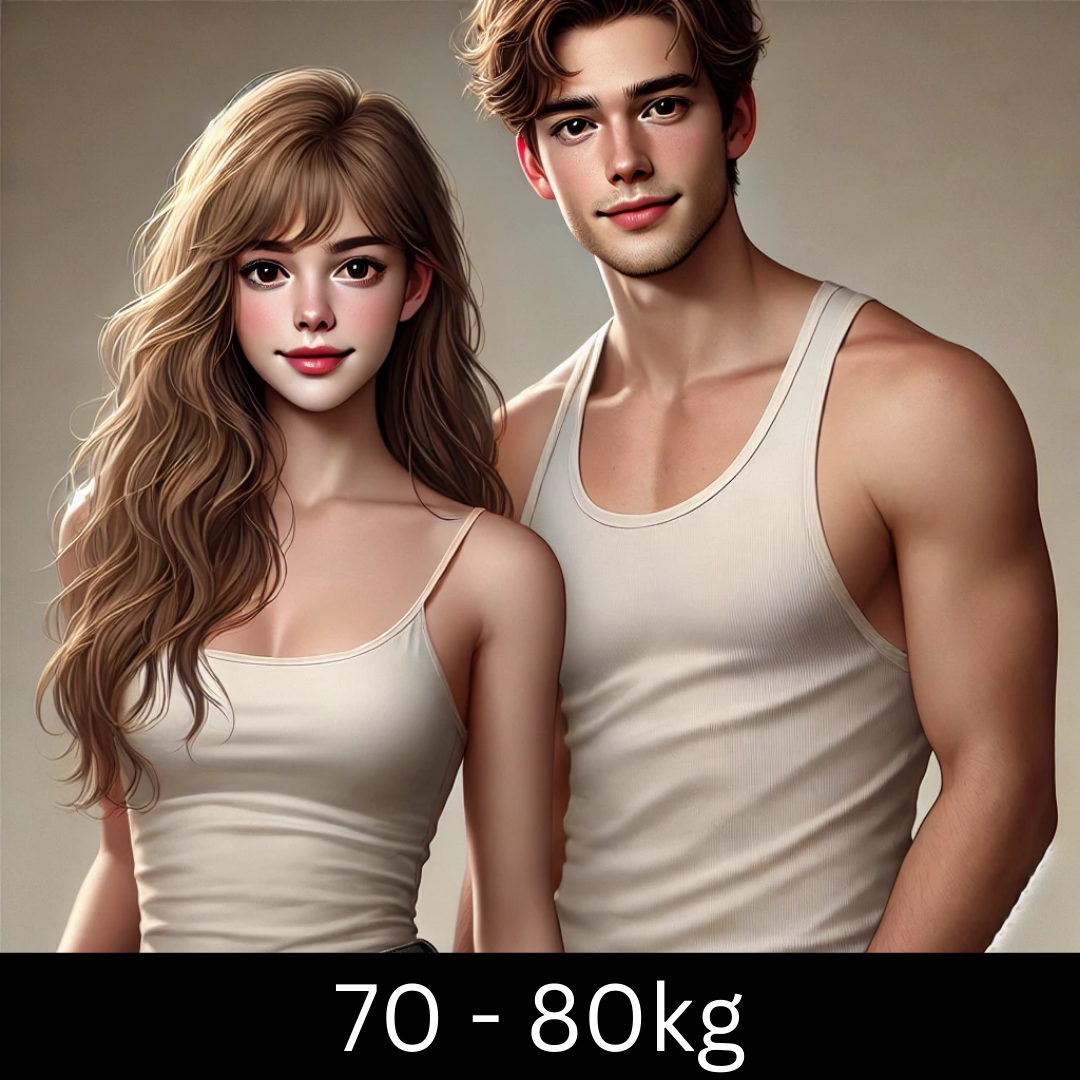 70 a 80kg